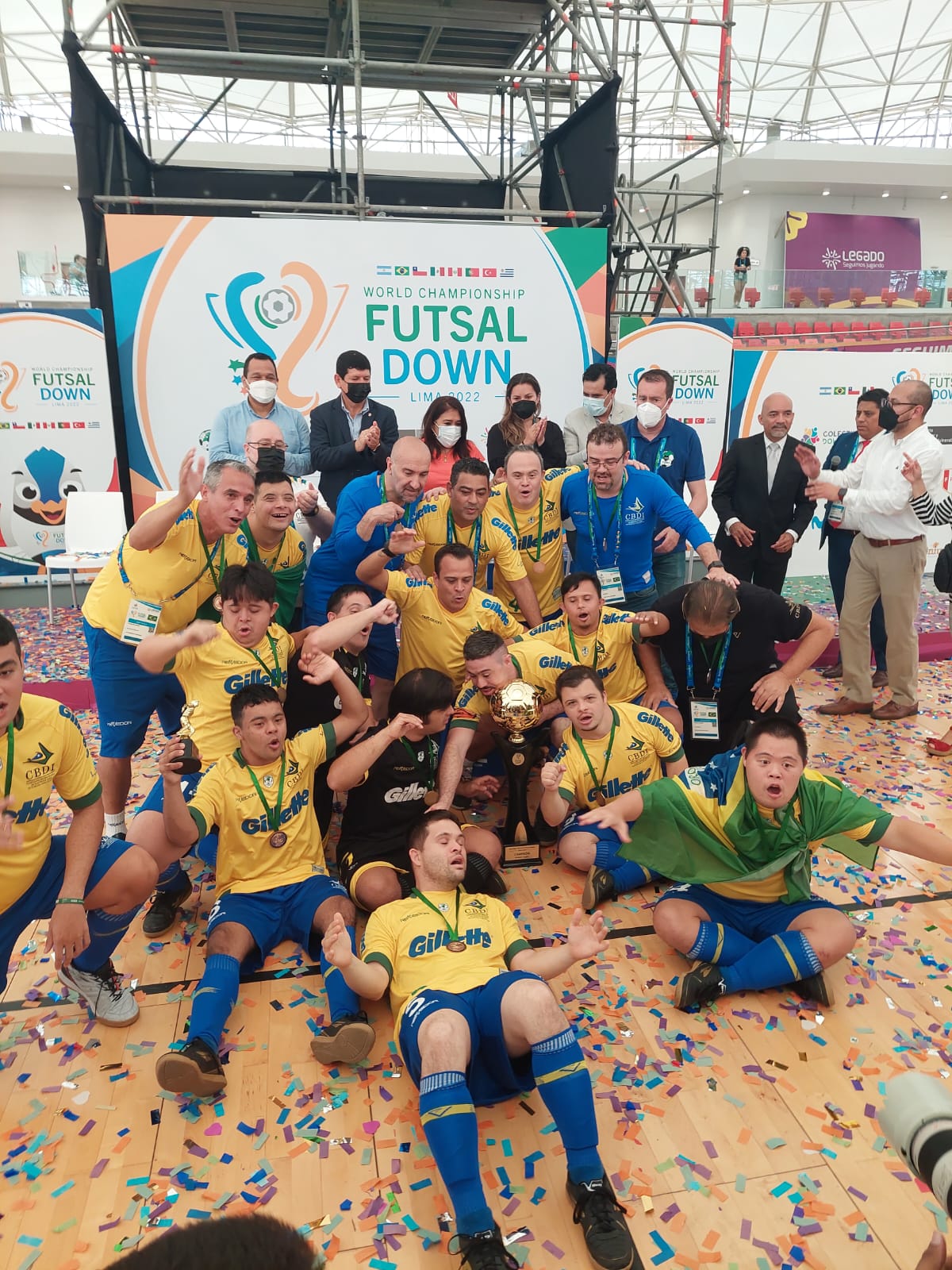 Coluna - Brasil segue com a melhor seleção de futsal Down do mundo